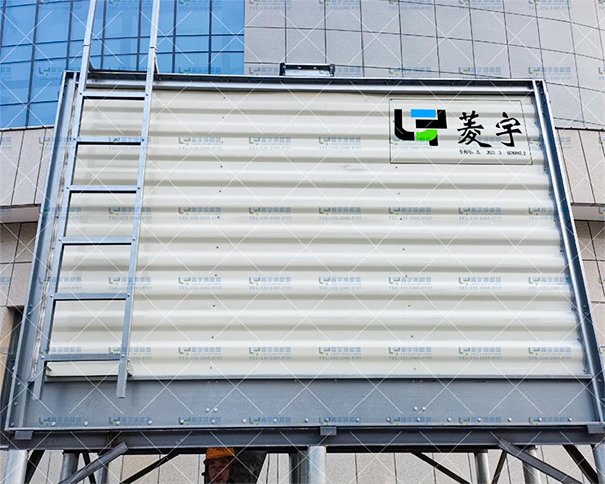 方形钣金横流冷却塔寿阳体育馆LYH-225T